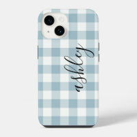 Buffalo Plaid Kalligrafie-iPhone-Hülle