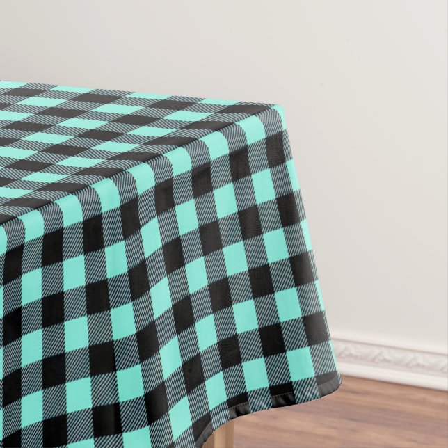 Buffalo Plaid Print Tischdecke (Beispiel)