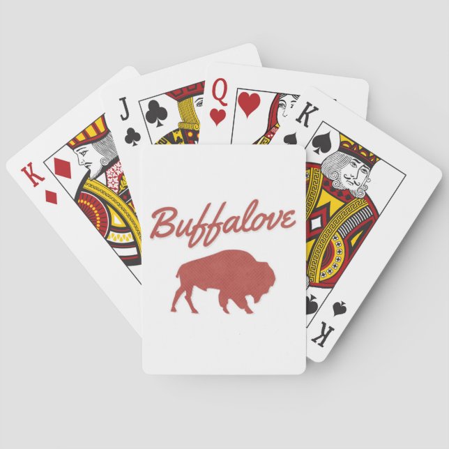 Buffalo Playing Cards Spielkarten (Rückseite)
