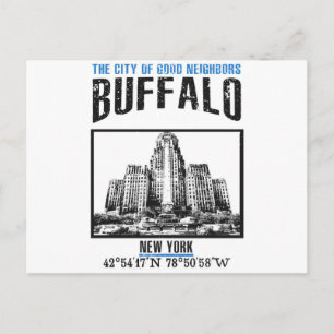Buffalo Postkarte