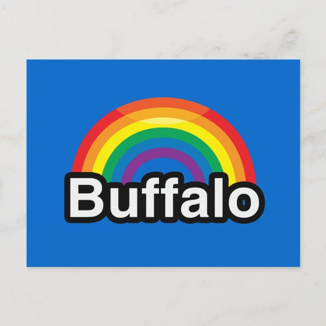 BUFFALO POSTKARTE (Vorderseite)