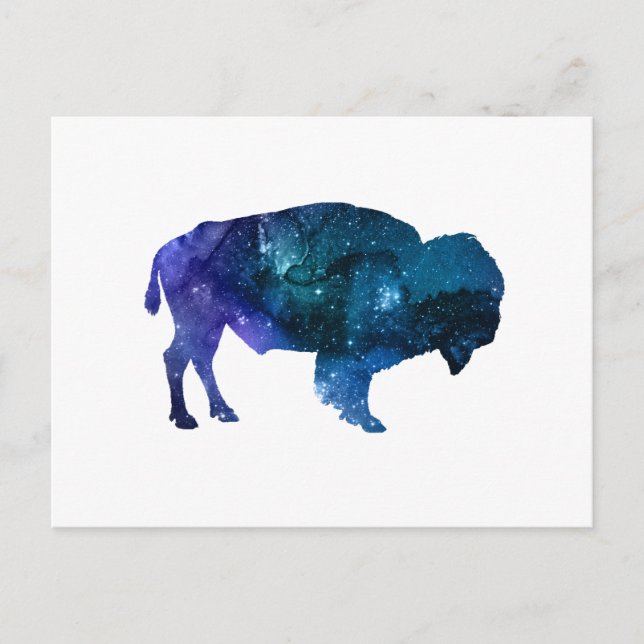 Buffalo Postkarte (Vorderseite)