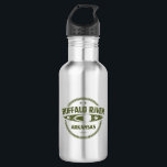 Buffalo River, Arkansas Edelstahlflasche<br><div class="desc">Der Buffalo National River fließt 135 Meilen frei und ist einer der wenigen verbliebenen Flüsse in den unteren 48 Staaten. Dieses großartige Design hat einen Kajak in bedrücktem Text.</div>