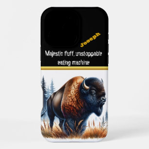 Buffalo Roaming in einem Serenwald iPhone 16 Pro Max Hülle