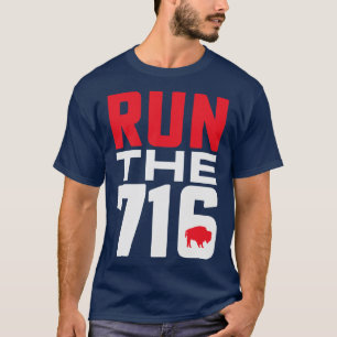 Buffalo Runner Run the 716 Buffalo NY T-Shirt
