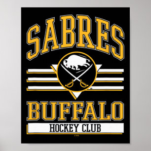 Buffalo Sabres Hockey Club Blau Offiziell Lizenzie Poster
