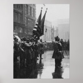 "Buffalo"-Soldaten kehren Farben zurück - 1919 Poster