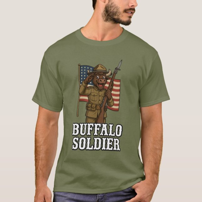 Buffalo Soldier T-Shirt (Vorderseite)