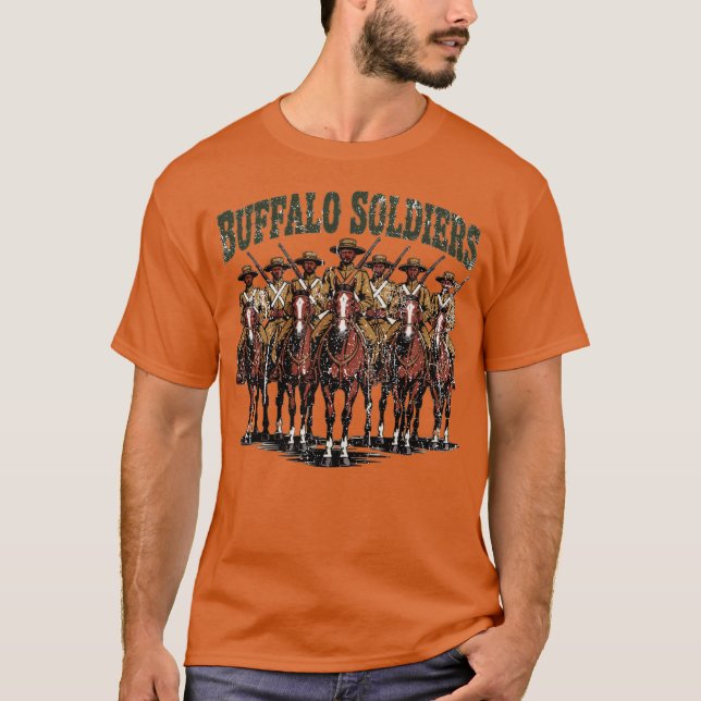 Buffalo Soldiers T-Shirt (Vorderseite)