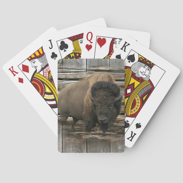 Buffalo Spielkarten (Rückseite)