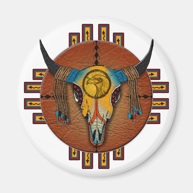 Buffalo Spirit Magnet (Vorne)