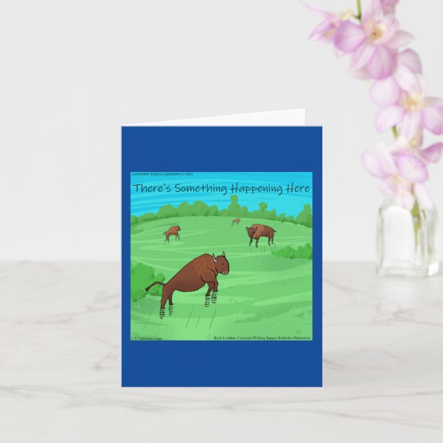 Buffalo Springfield für das, was es wert ist, lust Karte (Orchidee)