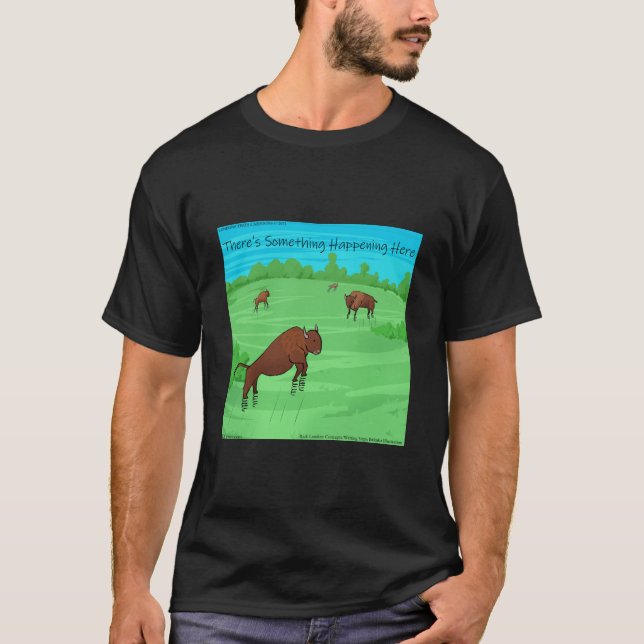 Buffalo Springfield Punny Rick London Unixex T-Shi T-Shirt (Vorderseite)