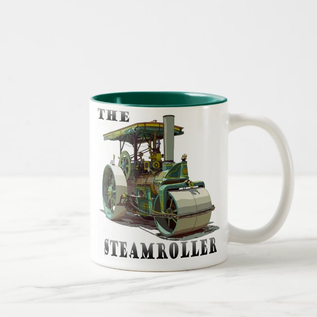 Buffalo Springfield SteamRoller Zweifarbige Tasse (Rechts)