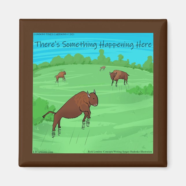 Buffalo Springield Rick London Magnet (Vorne)