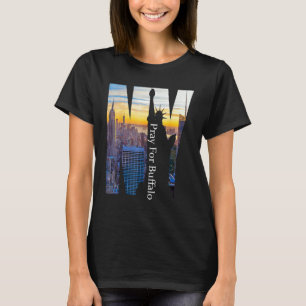 Buffalo Starker Betet für Buffalo Gemeinschaftsstä T-Shirt