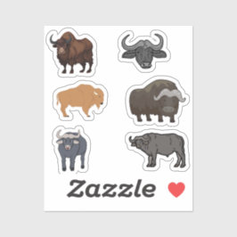 Buffalo Stickers Aufkleber
