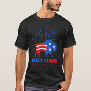Buffalo Strong Gebet für Buffalo Victims Community T-Shirt