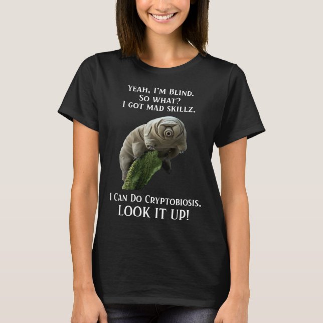 Buffalo Tees Tardigrade Water Bear Science Biology (Vorderseite)