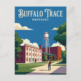 Buffalo Trace Destillerie Kentucky Postkarte