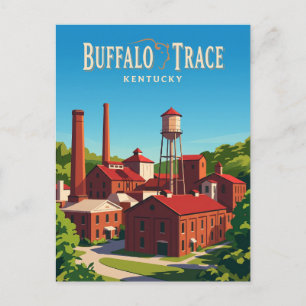 Buffalo Trace Destillerie USA Postkarte