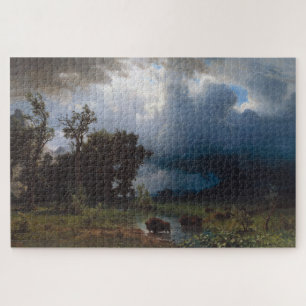 Buffalo Trail, The Bevorstehende Sturm, Albert Bie Puzzle