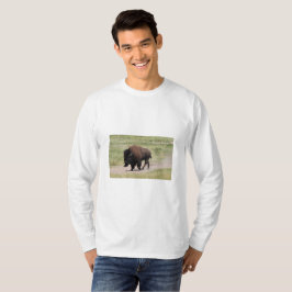 Buffalo unterwegs, Fotografie T-Shirt