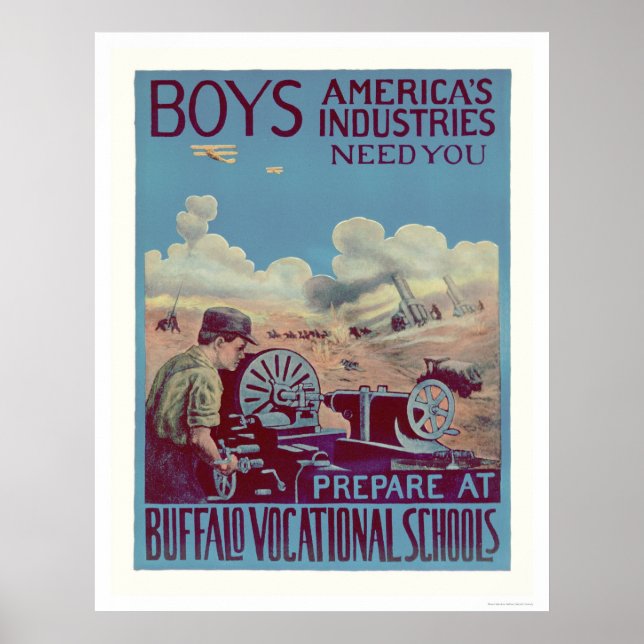 Buffalo Vocational Schools (US02061) Poster (Vorne)