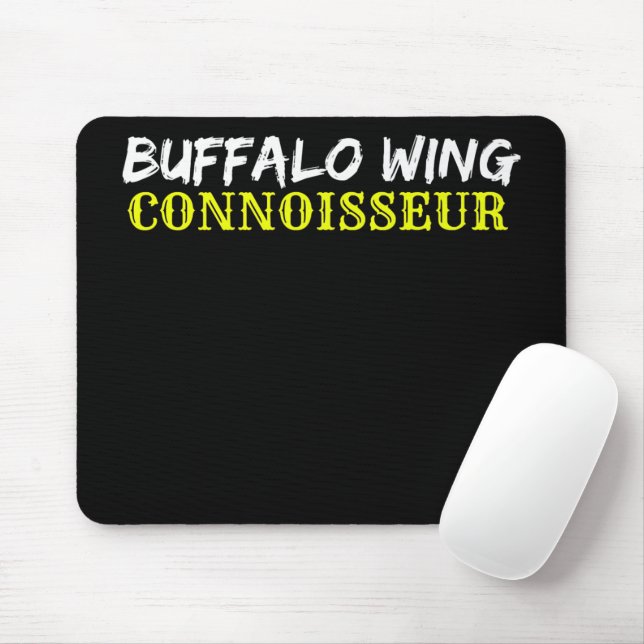 Buffalo Wing besessene Addict-GRILLEN Hühnermaske Mousepad (Mit Mouse)