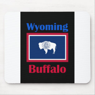 Buffalo Wyoming Mousepad