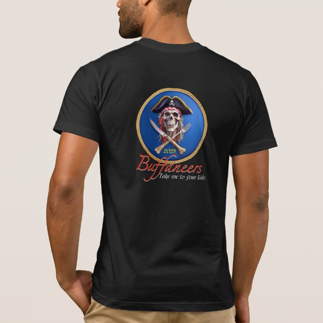 Buffaneers Pirate Bring mich zu deinem Lido für Kr T-Shirt (Rückseite)