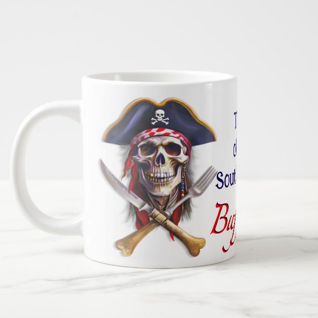 Buffaneers Pirate Tales aus dem Südpazifik Jumbo-Tasse (Links)