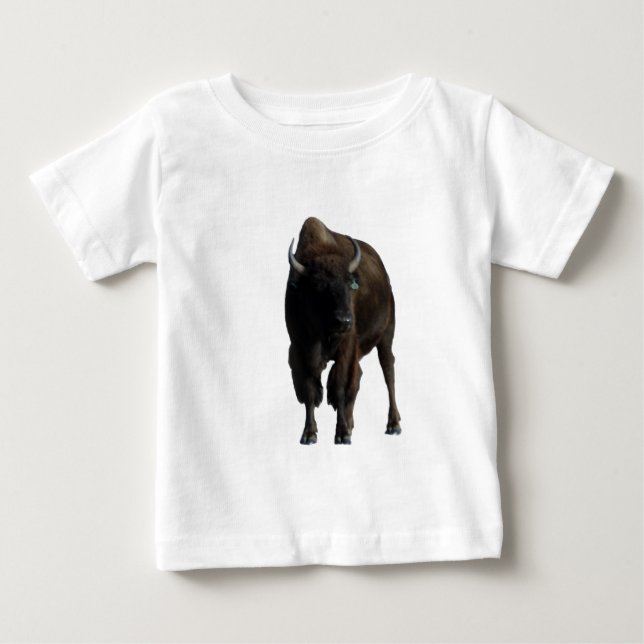 Büffel Baby T-shirt (Vorderseite)