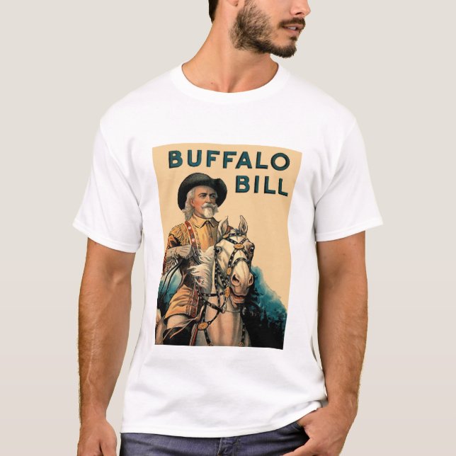 Büffel-Bill-T - Shirt (Vorderseite)