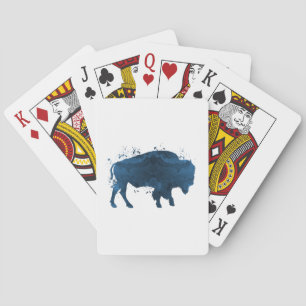 Büffel/Bison Spielkarten