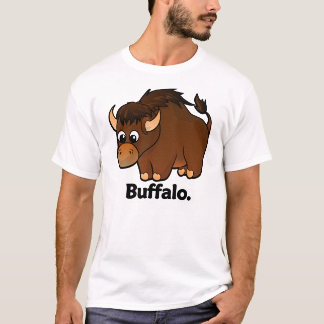 Büffel-Büffel T-Shirt (Vorderseite)