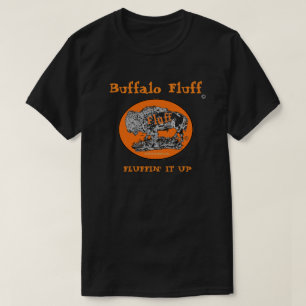 Büffel-Flaum-offizieller T - Shirt Fluffin es obe