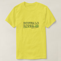 Büffel-Fluss-Arkansas-T - Shirt