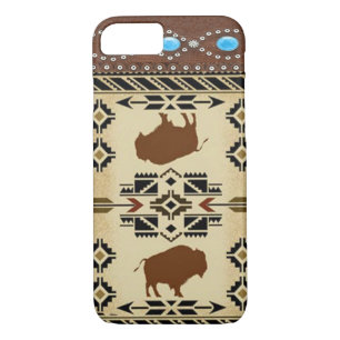 "Büffel-" gebürtiger Amerikaner-Western iPhone 7 Case-Mate iPhone Hülle