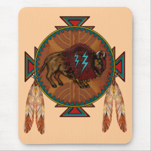 Büffel-Geist Mousepad