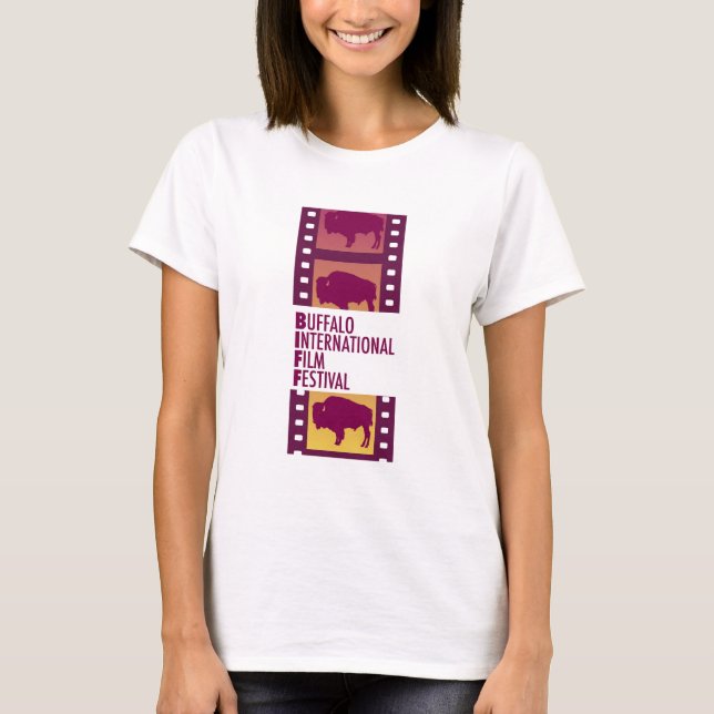 Büffel-internationales Film Fesival Logo-T-Shirt T-Shirt (Vorderseite)