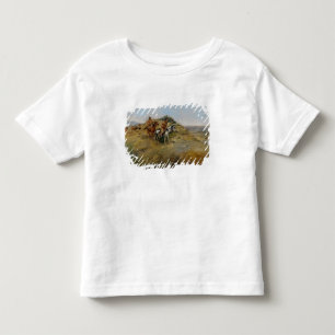 Büffel-Jagd, 1891 (Öl auf Leinwand) Kleinkind T-shirt