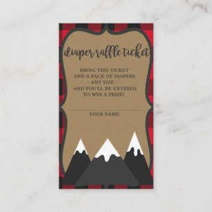 Büffel-karierter Begleitkarte