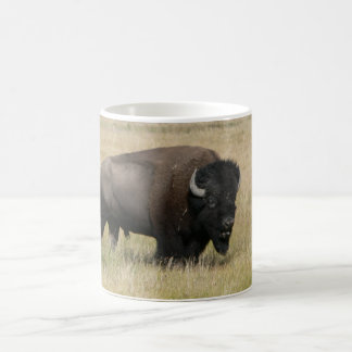 Büffel-klassische weiße Tasse