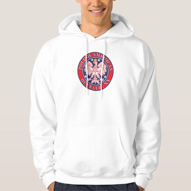 Büffel-New- Yorkpolnisches Hoodie (Vorderseite)