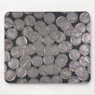 Büffel-Nickel Mousepad