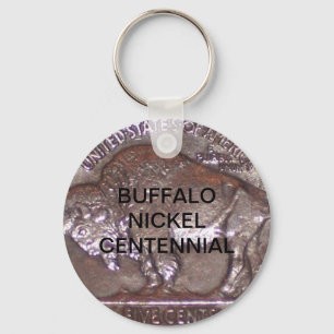 BÜFFEL-NICKELCENTENNIAL SCHLÜSSELANHÄNGER