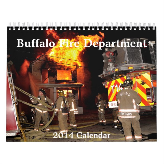 Büffel, NY FireDepartment 2014 Kalender (Titelbild)