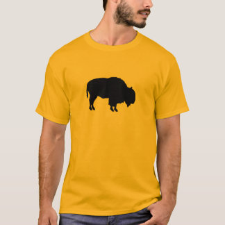 Büffel-Silhouette T-Shirt