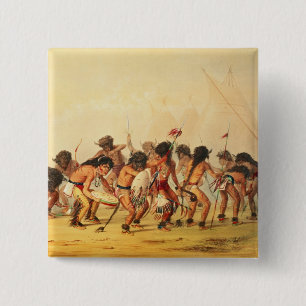 Büffel-Tanz, c.1832 Button